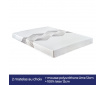 Canapé convertible BERLIN + Matelas mousse ou latex