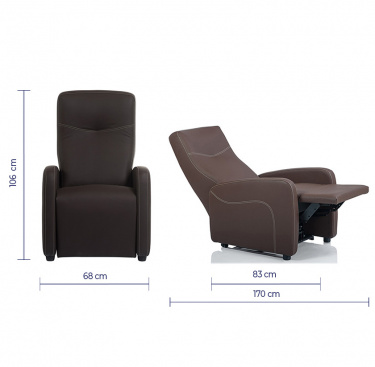 Fauteuil releveur 1 moteur HAWAI