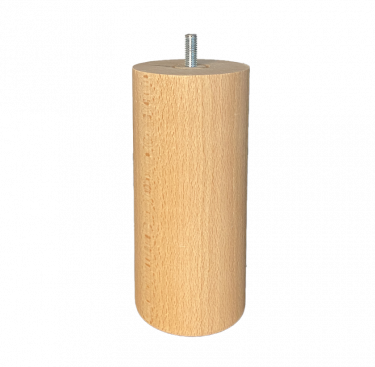 Jeu de 4 pieds cylindriques diamètre 7 cm