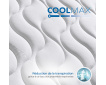 Ensemble matelas latex Nova et sommier B4