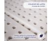 Ensemble matelas latex Nova et sommier B4