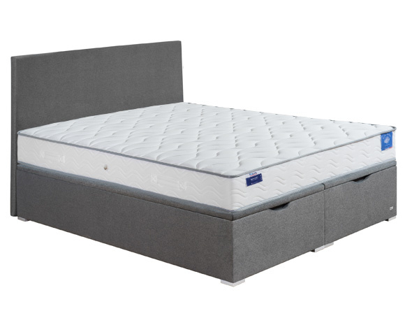 Ensemble Lit coffre matelas ressort Celtic