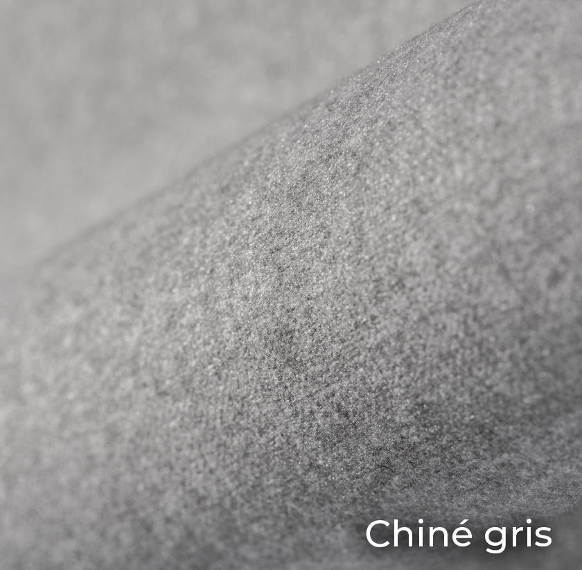 Chiné gris