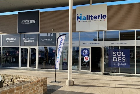 Vitrine Magasin Maliterie Saint-Brieuc