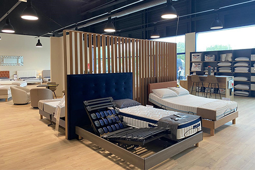 Intérieur magasin de literie Nîmes - [3]