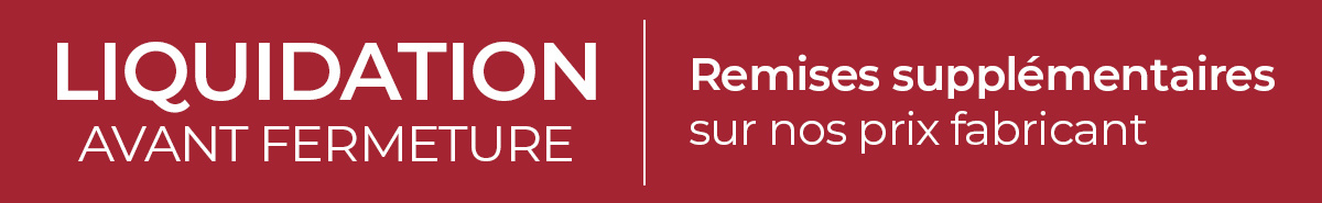 Liquidation en magasin